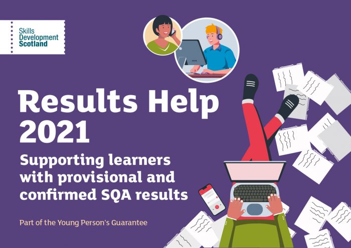 Skills Development Scotland Results help 2021