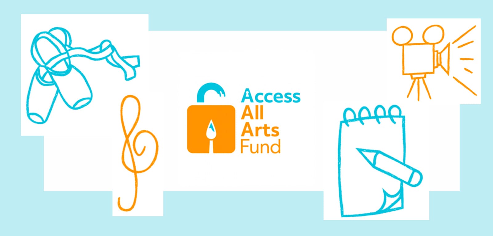 Access all arts fund logo