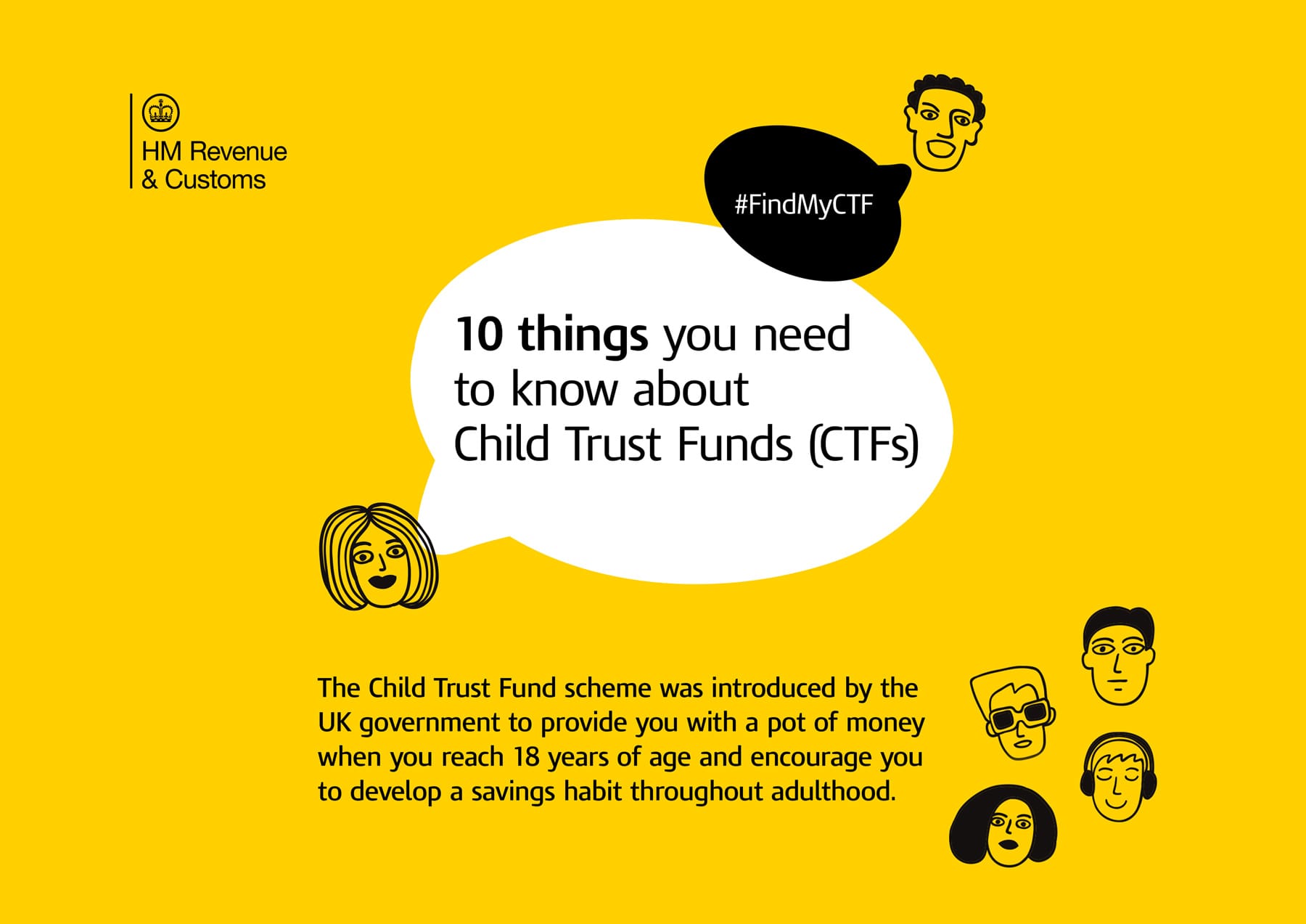 The Cover of HMRC's quick start guide to Child Trust Funds