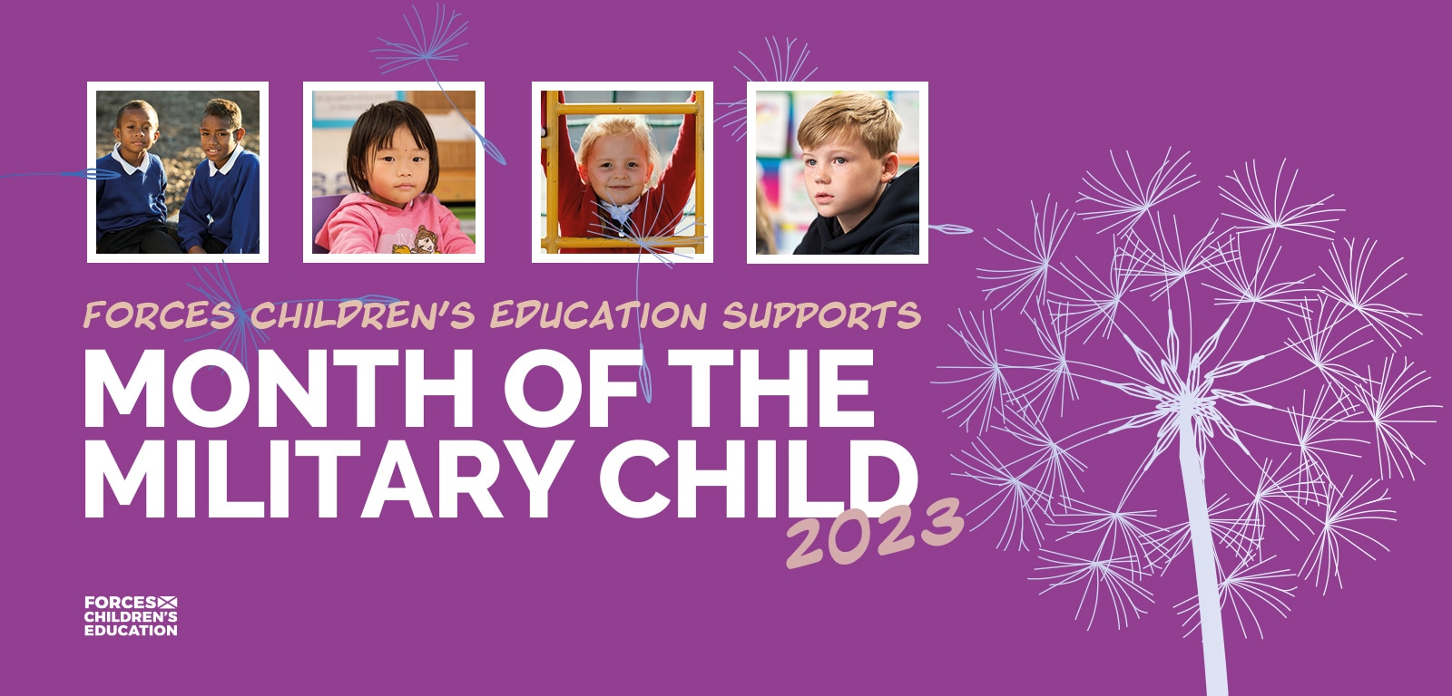 Forces Children's Education support Month of the Military Child 2023