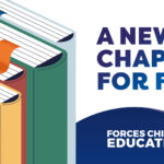 A poster reads "A new chapter for FCE"