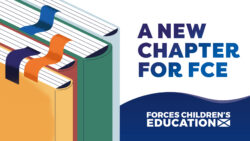 A poster reads "A new chapter for FCE"