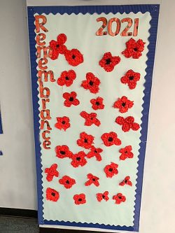 The Colinton Remembrance wall